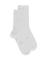 Chaussettes femme Soft Coton à bord souple - Blanc