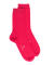 Chaussettes femme Soft Coton à bord souple - Cerise