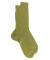 Chaussettes homme luxe en pur fil d'écosse extra fin - Vert