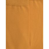 Chaussettes femme en coton doux et bord souple - Orange