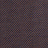 Chaussettes laine à motifs géométrique – Marron et bleu