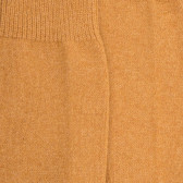 Chaussettes femme en laine et cachemire - Safran | Doré Doré