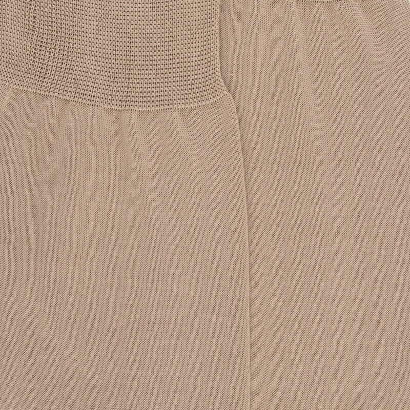 Chaussettes homme fines 100% fil d'Écosse - Beige Cordage | Doré Doré