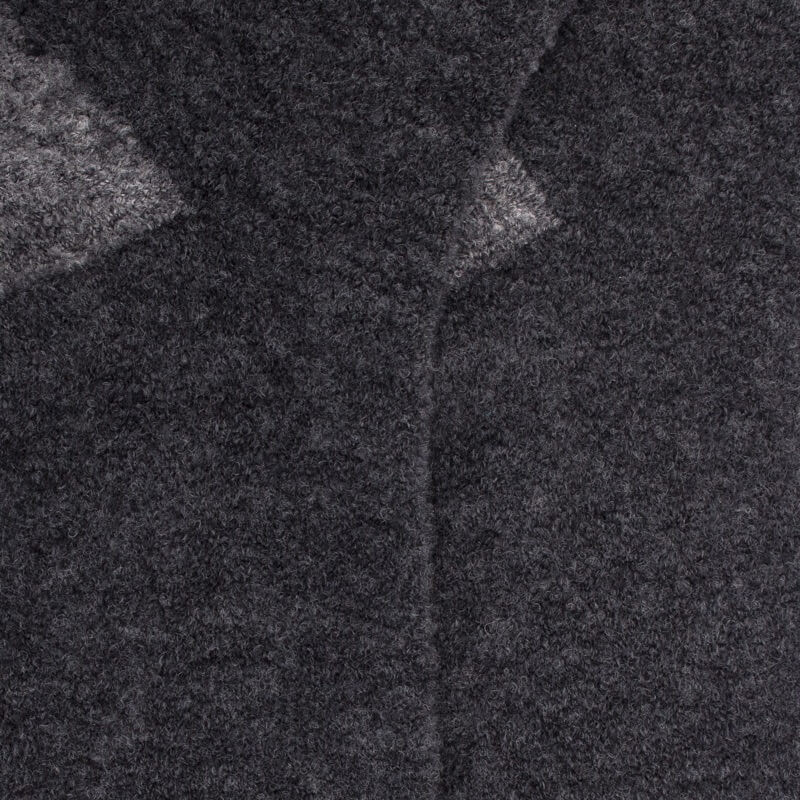 Chaussettes femme en laine polaire - Gris anthracite & Gris oxford | Doré Doré