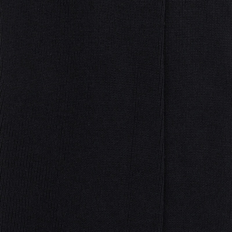 Chaussettes homme jambe sensible sans bord élastique en fil d'Ecosse - Noir | Doré Doré