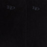 Chaussettes invisibles homme en coton et bandes anti-glisse - Noir | Doré Doré