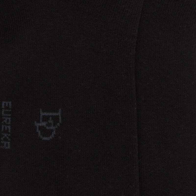 Socquettes homme en coton égyptien - Noir | Doré Doré