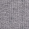 Chaussettes homme à côtes en laine - Gris oxford | Doré Doré