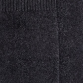Mi-bas femme Douceur en laine et cachemire - Gris anthracite | Doré Doré
