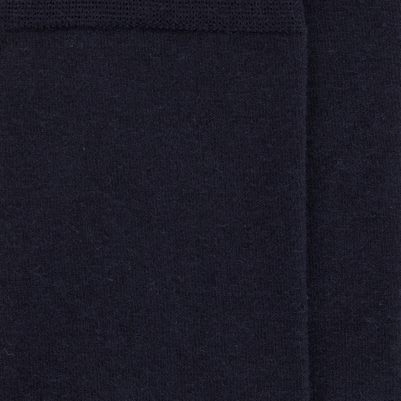 Chaussettes homme Sensation en laine mérinos & Coton égyptien - Bleu marine | Doré Doré