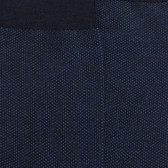 Chaussettes homme caviar en laine merinos - Bleu | Doré Doré