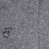 Socquettes femme en laine mérinos et cachemire - Gris | Doré Doré