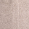 Mi-bas homme douceur en laine et cachemire - Beige chrysalide | Doré Doré