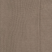 Chaussettes homme jambe sensible sans bord élastique en fil d'Ecosse - Terre kaki | Doré Doré