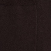 Chaussettes homme en laine et coton  - Marron Chocolat | Doré Doré
