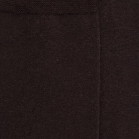 Chaussettes homme en laine et coton  - Marron Chocolat | Doré Doré