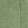 Chaussettes femme en laine et cachemire - Vert tremble | Doré Doré