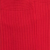 Chaussettes homme luxe en pur fil d'écosse extra fin - Rouge ponceau | Doré Doré