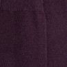 Mi-bas femme Douceur en laine et cachemire - Violet mûrier | Doré Doré