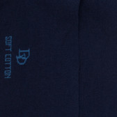 Chaussettes femme Soft Coton à bord souple - Bleu marine | Doré Doré