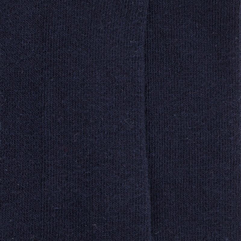 Socquettes homme en coton à bouclettes - Bleu marine foncé | Doré Doré