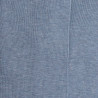 Chaussettes homme à côtes sans bord élastique en fil d'Écosse - Bleu Glacier | Doré Doré
