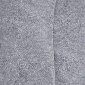 Socquettes homme en coton à bouclettes - Gris | Doré Doré