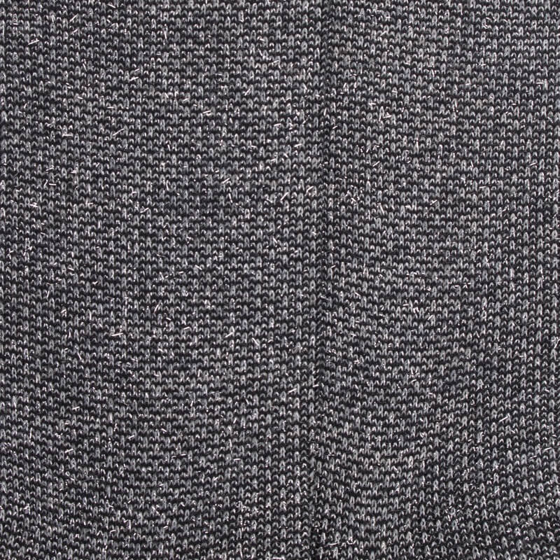 Chaussette laine Angora et lurex brillant - Noir | Doré Doré