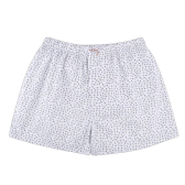 Caleçon homme en coton à motifs - Bleu marine & Bleu Drapeau | Doré Doré