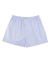 Caleçon homme en coton à motifs - Blanc & Bleu foncé