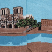 Chaussettes en coton à motifs de Notre Dame pour hommes - Marron Caille | Doré Doré