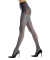 Collants transparents unis à effet brillant pour femmes - Gris Brouillard & Bleu Port