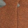 Chaussettes femme en laine polaire - Orange écureuil & Cameleon | Doré Doré