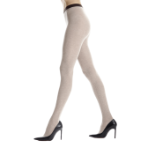Collant femme en coton - Beige Sahara | Doré Doré