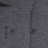 Mi-bas femme en coton égyptien - Gris oxford | Doré Doré