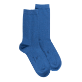 Chaussettes femme fines en coton égyptien -  | Doré Doré