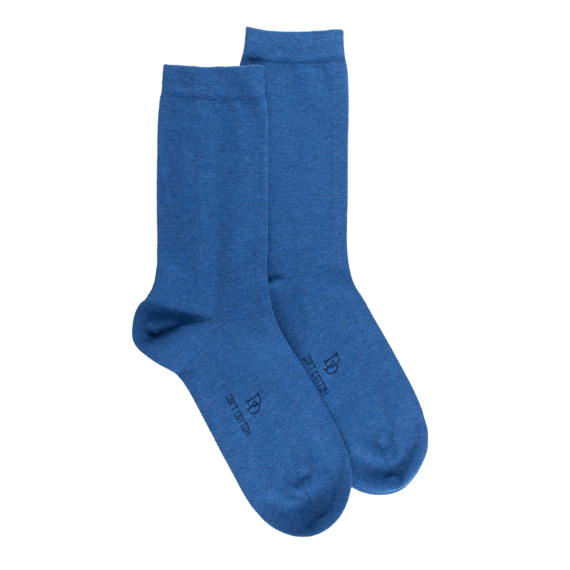 Chaussettes femme fines en coton égyptien -  | Doré Doré
