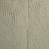 Chaussettes homme à côtes sans bord élastique en fil d'Écosse - Vert Sauge | Doré Doré