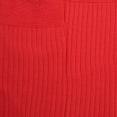 Chaussettes homme fines à côtes en fil d'Écosse - Orange minium | Doré Doré