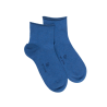 Socquettes femme fines en coton égyptien -
