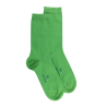 Chaussettes femme fines en coton égyptien - Avocat