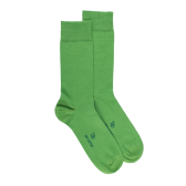 Chaussettes homme fines en coton égyptien - Avocat | Doré Doré