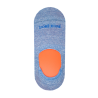 Solerettes en coton et lin pour hommes - Bleu Bassin