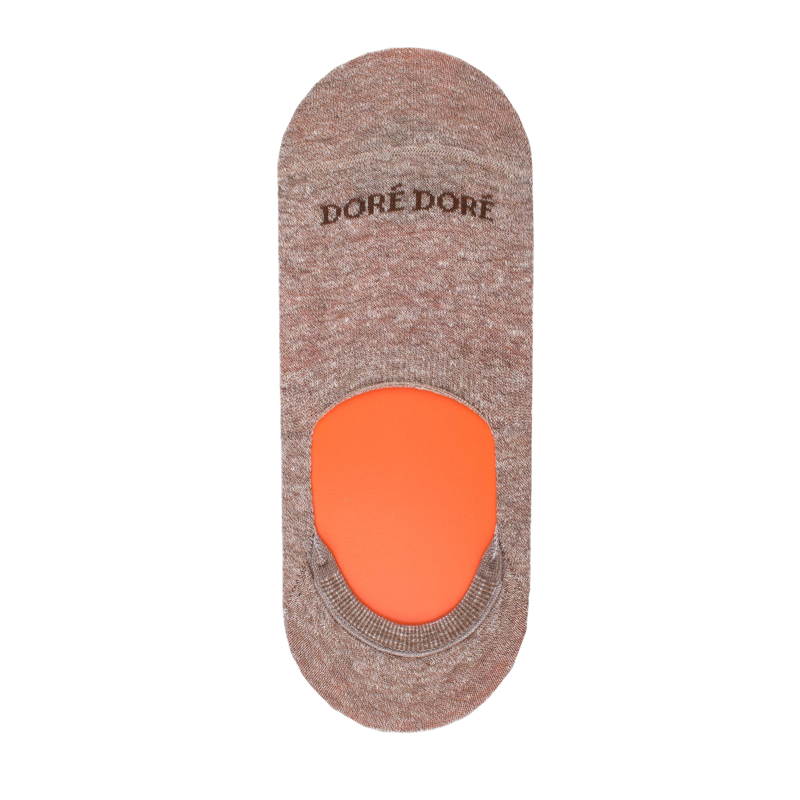 Solerettes en coton et lin pour hommes - Blanc Grive | Doré Doré