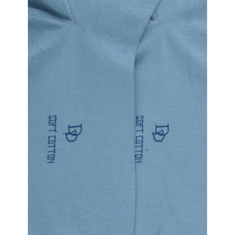 Socquettes en coton uni pour hommes - Gris connemara | Doré Doré