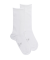 Chaussettes courtes TENCEL™ Lyocell unies pour femmes - Blanc
