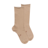 Chaussettes courtes TENCEL™ Lyocell unies pour femmes - Sable