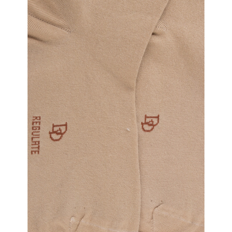 Chaussettes courtes TENCEL™ Lyocell unies pour femmes - Sable | Doré Doré