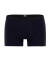 Boxer pour homme en coton stretch uni avec bande élastique siglée - Bleu marine foncé