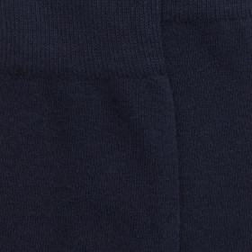 Lot de 7 paires de chaussettes homme Eureka en coton égyptien - Bleu foncé